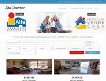 Tablet Screenshot of alfachamberi.com